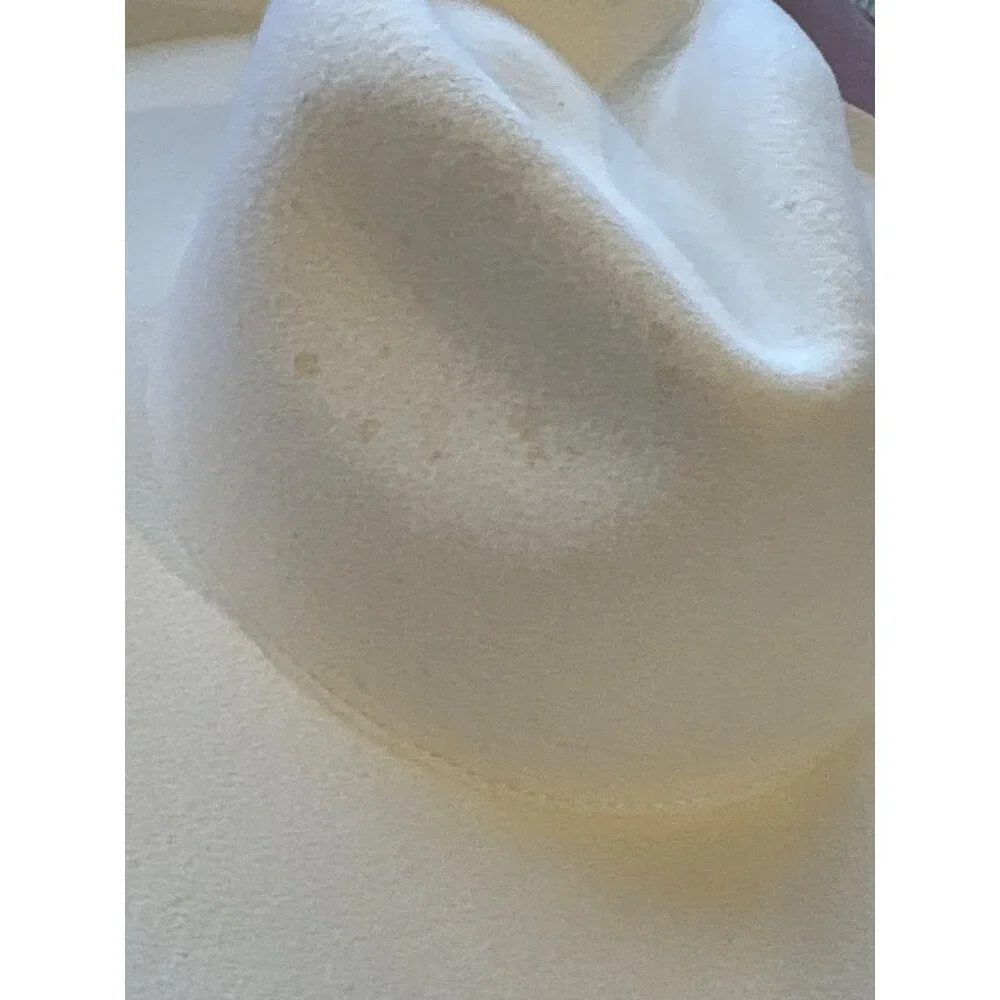 Lack of Color Melodic Fedora Hat in Ivory Medium 57 cm New Beach western